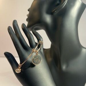 NWT Rosegold Tone Mother/Daughter Bracelet